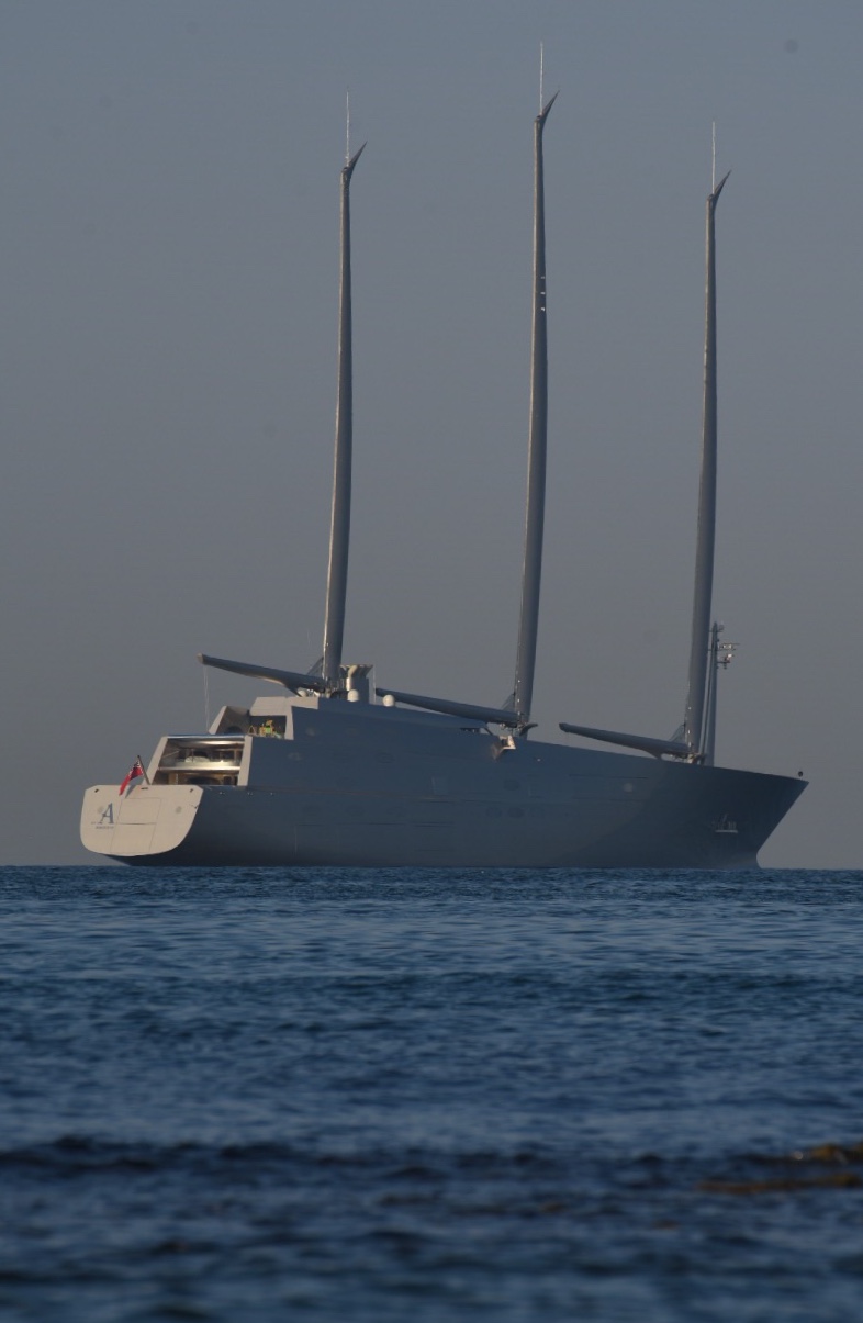 A, il sailing yacht del miliardario russo Andrey Melnichenko